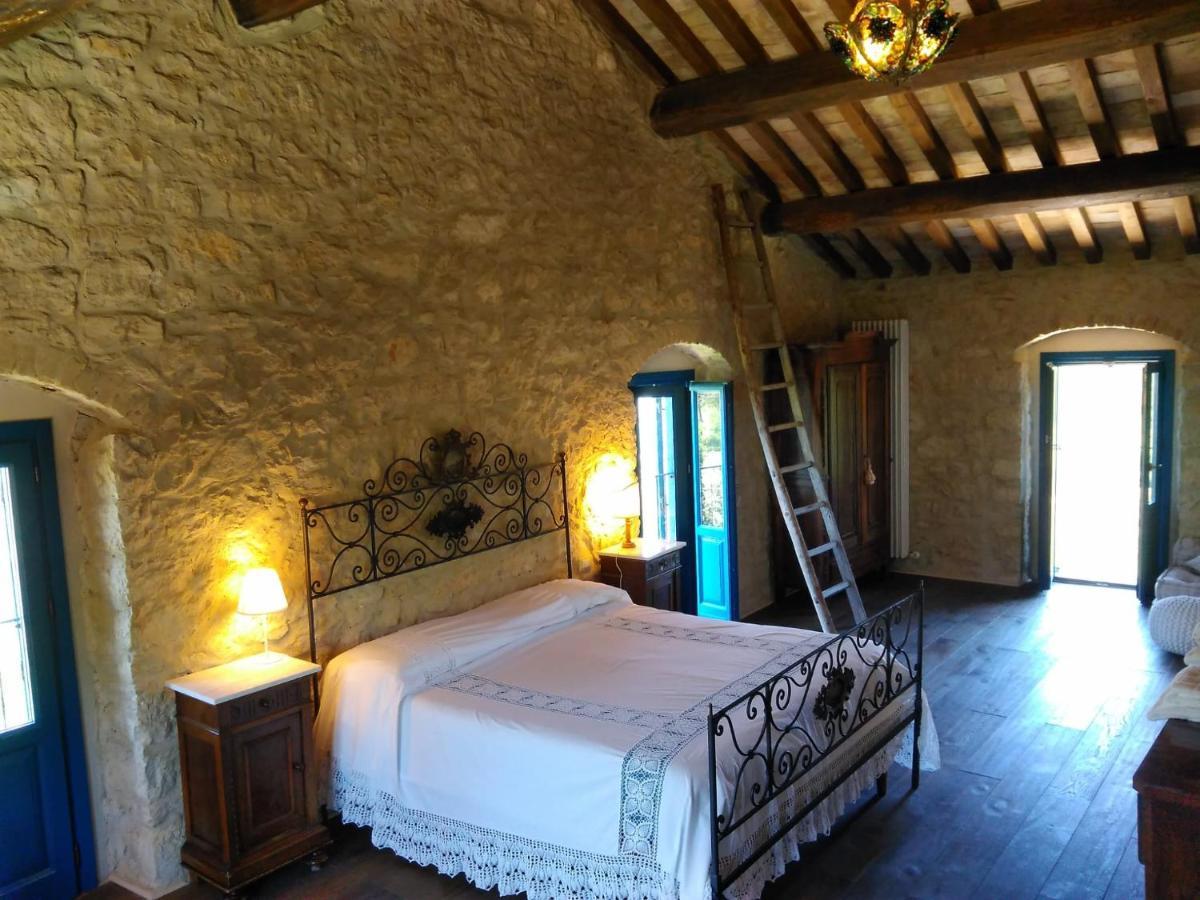 La Casa Dalle Finestre Blu Abbateggio Exterior photo